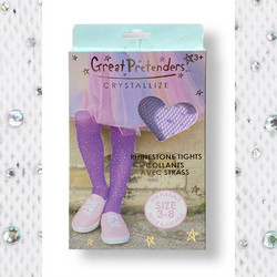 Great Pretenders Παιδικό Καλσόν με Στρας Λευκό (3-8 Ετών)