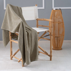 Ξενοδοχειακή Πετσέτα Πισίνας Vat Dyed 600gr 80x200cm Joli Γκρι Κάμελ