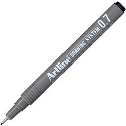 Μαρκαδόρος Artline ακίδας σχεδίου 0.7 μαύρο (EK-237N)