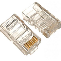 POWERTECH βύσμα RJ45 Cat 5e CAB-N087, 8p8cs , no metal, 50τμχ CAB-N087