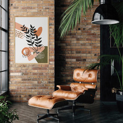 ΑΦΙΣΑ WALL-DESIGN MINIMAL BOHO 1 49504 (PVC/PLEXIGLASS ΧΡΩΜΑ ΦΥΣΙΚΟΥ ΞΥΛΟΥ) 20x30cm