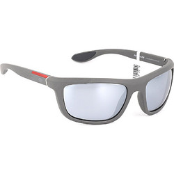 Moritz MZ11507 MQ08 Ανδρικά Γυαλιά Ηλίου Ορθογώνια Κοκάλινα Γκρι με Γκρι Polarized Φακό