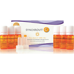 Synchroline Synchrovit C Αντιγηραντικό Serum Προσώπου & Χειλιών με Βιταμίνη C 6x5ml