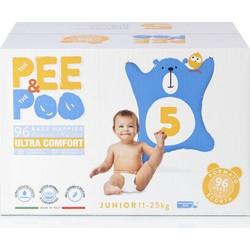 Pee&poo Junior No5 11-25kg 96τμχ