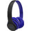 Borofone BO4 Ασύρματα Bluetooth Ενσύρματα Ακουστικά On Ear Μπλε