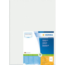 Herma 100 Αυτοκόλλητες Ετικέτες Α4 Ορθογώνιες 297x420mmΚωδικός: 8692