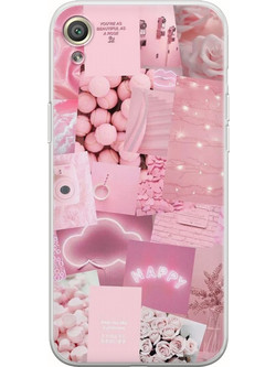 Aesthetic Pink Sony Xperia XA Flexible TPU (Διάφανη Σιλικόνη)