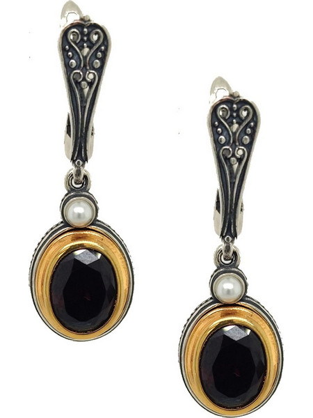 Anastasios Creations Σκουλαρίκια από Ασήμι 925 με Swarovski FSK704