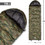 Pentagon Sentinel Sleeping Bag Μονό 2 Εποχών Πράσινο Camo
