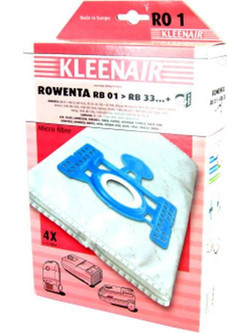 Kleenair RO-1 Σακούλες Σκούπας 5τμχ Συμβατές με Σκούπα Rowenta
