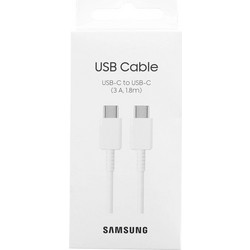 Καλώδιο σύνδεσης Samsung EP-DX310JWEGEU USB-C σε USB-C Λευκό Original 3A 1.8m