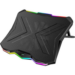 NOD Vortex RGB Cooling Pad για Laptop έως 17.3" με 1 Ανεμιστήρα