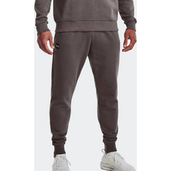 Under Armour Rival Ανδρικό Παντελόνι Φόρμας Fleece με Λάστιχο Γκρι 1357128-176