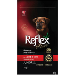 Lider Reflex Plus Medium & Large Junior with Lamb & Rice 3kg