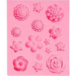 GRAFISTICO ΚΑΛΟΥΠΙ ΣΙΛΙΚΟΝΗΣ 10,4x7,8x1,7cm FLOWERS 96000