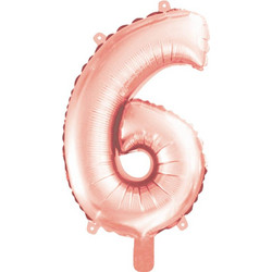 STYLEX ΜΠΑΛΟΝΙ ΑΡΙΘΜΟΣ 6 METΑΛΛΙΖΕ ΧΡΩΜΑ ROSEGOLD - SILVER 1 ΤΕΜΑΧΙΟ, ΜΕΓΕΘΟΣ 40CM
