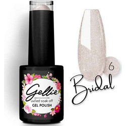 Gellie Bridal 06 Glitter Ημιμόνιμο Βερνίκι Νυχιών 10ml