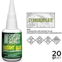 Cyanocrylate Adhesive / Κυανοακρυλική Κόλλα 20gr Green Stuff World