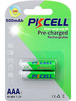 Pkcell Rechargeable RTU AAA 600mAh 2τμχ