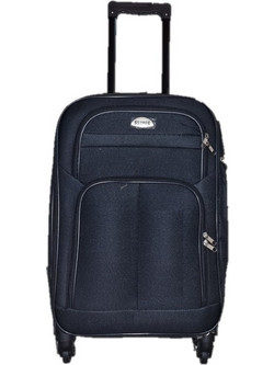 Ormi QR701 Βαλίτσα Καμπίνας 55x37x22cm με 4 Ρόδες Μαύρη