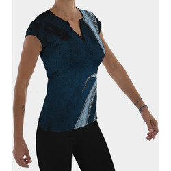 Athlon Diving Octopus Γυναικείο Αθλητικό T-Shirt Πετρόλ 143-1836