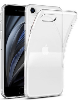 1mm Back Cover Σιλικόνης Διάφανο (iPhone SE 2020)