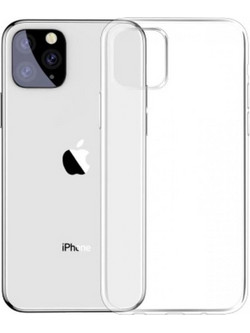Back Cover Σιλικόνης Διάφανο (iPhone 11 Pro) oem