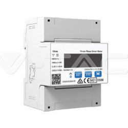 V-TAC Έξυπνος Μετρητής 3*230/400V 5(80 )A RS485 4P MID