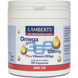 Lamberts Omega 3-6-9 Ελαιόλαδο 1200mg 120 Κάψουλες