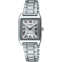 Casio Γυναικείο Ρολόι με Ασημί Μεταλλικό Μπρασελέ LTP-V007D-7B