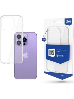 3mk Clear Back Cover Transparent (iPhone 14 Pro)