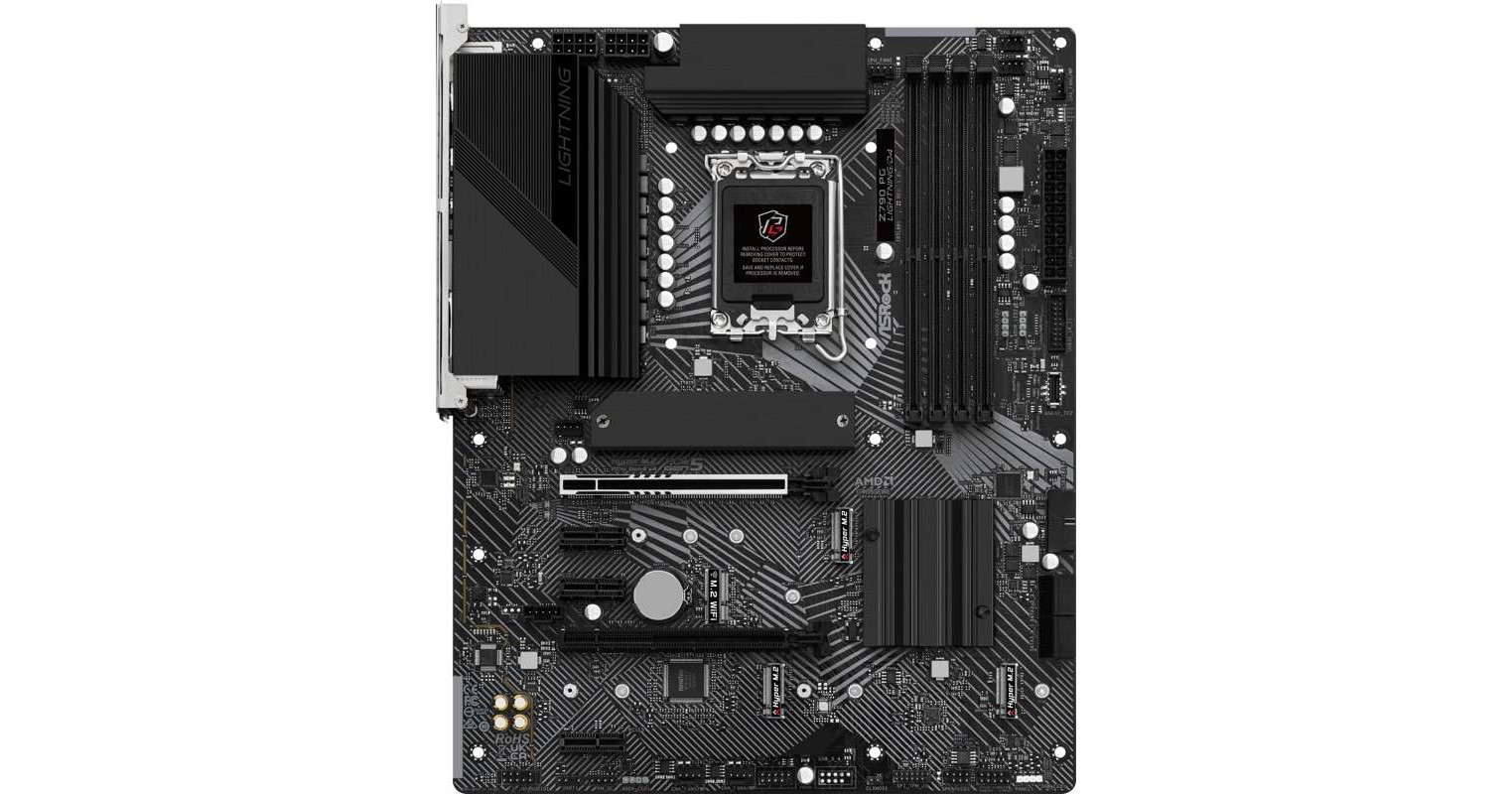 ASRock Z790 PG Lightning/D4 保証書・購入証明書あり - PCパーツ