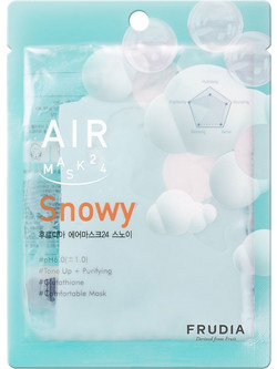Frudia Air 24 Snowy Sheet Μάσκα Προσώπου για Ενυδάτωση 25ml