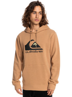 Quiksilver Ανδρικό Φούτερ Fleece με Κουκούλα με Τσέπες Σομόν EQYFT04450-CLD0