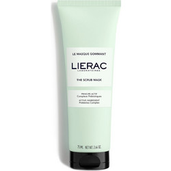 Lierac Sebologie Deep Cleansing Scrub Κρεμώδης Μάσκα Προσώπου για Καθαρισμό με Άνθρακα 75ml
