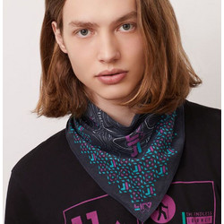 Topo Print Bandana