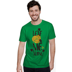 Leaf Me Alone (Κοντομάνικο Ανδρικό / Unisex) - Kelly green