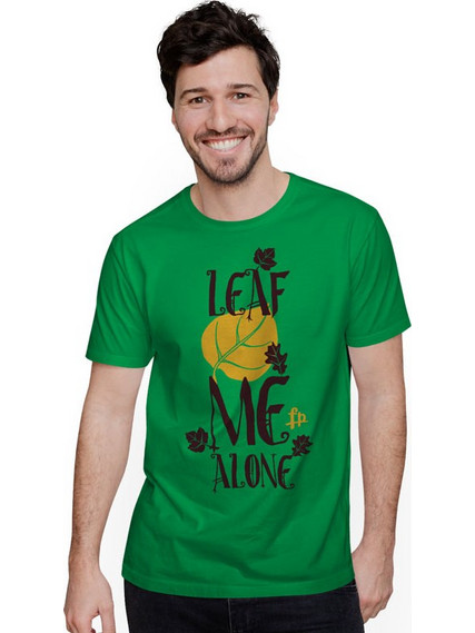 Leaf Me Alone (Κοντομάνικο Ανδρικό / Unisex) - Kelly green