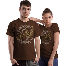 Its A Wonderful Life (Κοντομάνικο Ανδρικό / Unisex) - Chocolate
