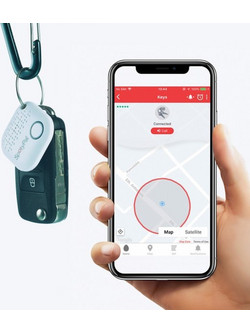 SpotyPal Anti-Lost Tracker Apple Find My / Google Find My Device White 1 Pack