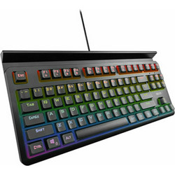 Noxo Specter Gaming Πληκτρολόγιο TenKeyLess RGB Black