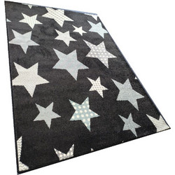 ΧΑΛΙ ANATOLIA RIO STARS ANTHRACITE (133x190 cm)