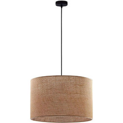TK Lighting Juta 6582 Κρεμαστό Φωτιστικό Οροφής E27 Μπεζ