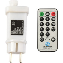 Αντάπτορας 31VDC 12W 8 Προγράμματα & IR Controller Max 1500 Leds (X0812WFAR)