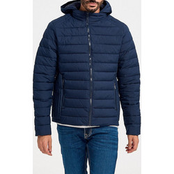 Explorer Ανδρικό Μπουφάν Χειμωνιάτικο Puffer Navy Μπλε 2211103051