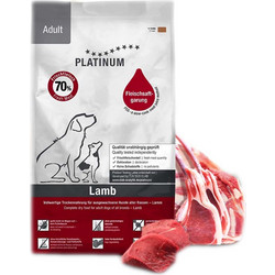 Platinum Natural Pet Food Adult Αρνί & Ρύζι 5kg