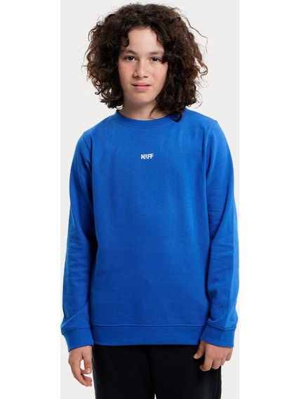 Nuff Παιδικό Φούτερ Royal Blue NU72120021-22