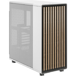 Fractal Design North Charcoal White Midi Tower Κουτί Υπολογιστή με Πλαϊνό Παράθυρο