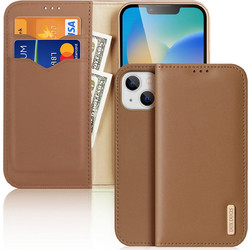 Dux Ducis Hivo Leather Wallet Brown (iPhone 14 Plus)