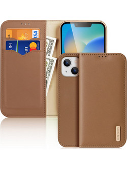 Dux Ducis Hivo Leather Wallet Brown (iPhone 14 Plus)